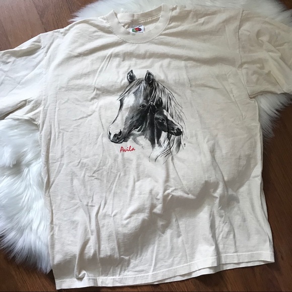 Screenprinted Horse Tee - Picture 2 of 5